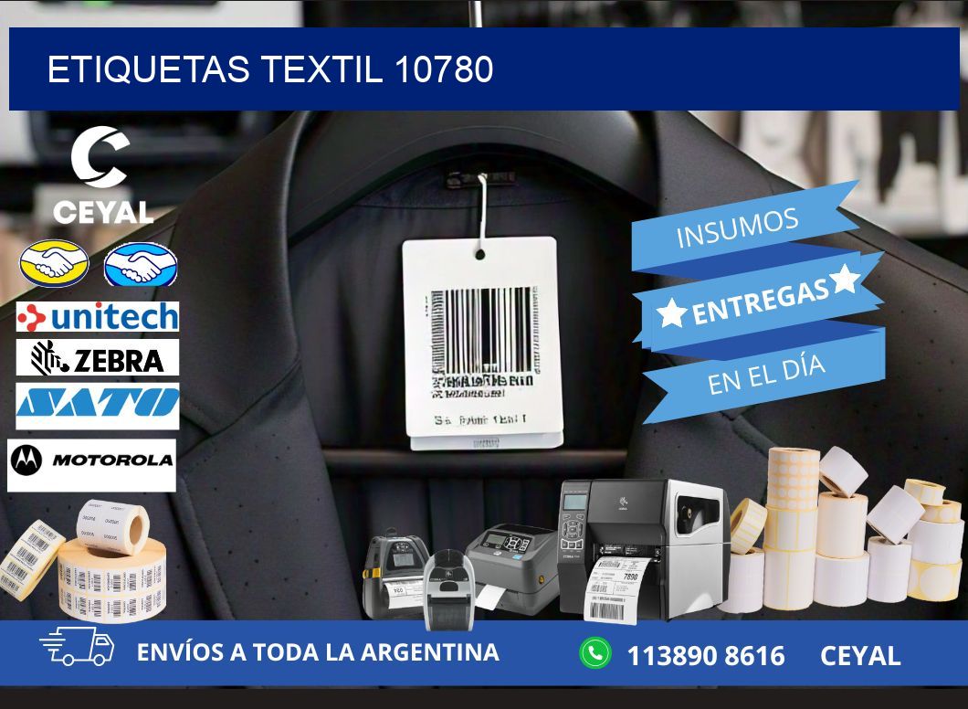 ETIQUETAS TEXTIL 10780