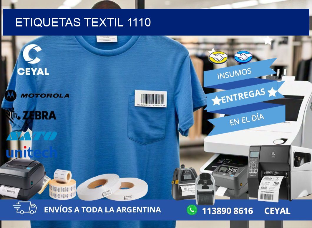 ETIQUETAS TEXTIL 1110