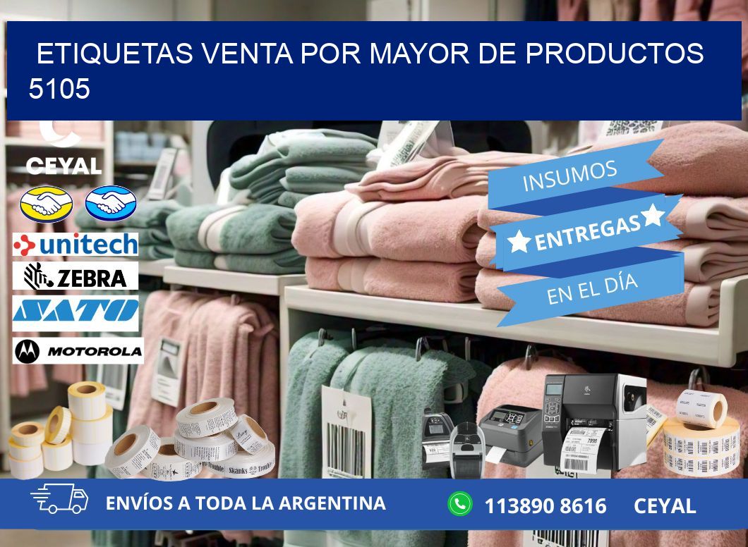 ETIQUETAS VENTA POR MAYOR DE PRODUCTOS 5105