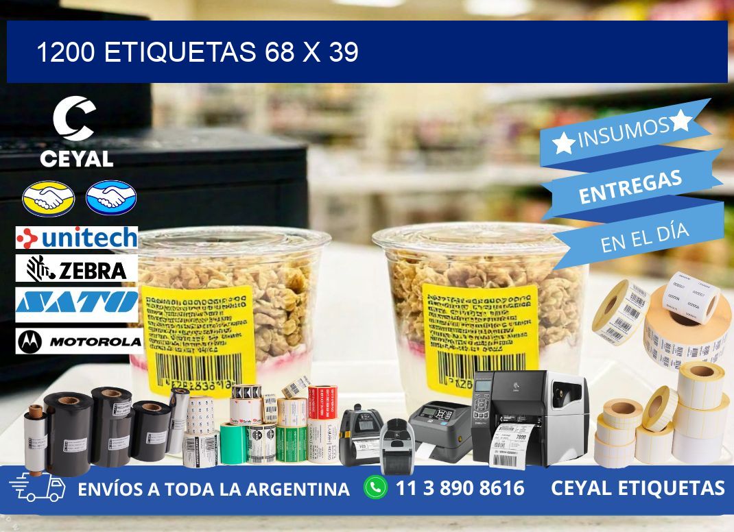 1200 ETIQUETAS 68 x 39