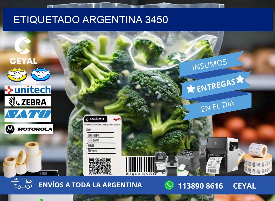 ETIQUETADO ARGENTINA 3450