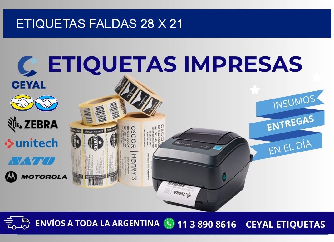 ETIQUETAS FALDAS 28 x 21