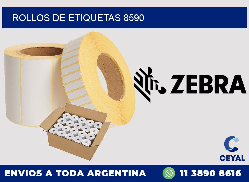 ROLLOS DE ETIQUETAS 8590
