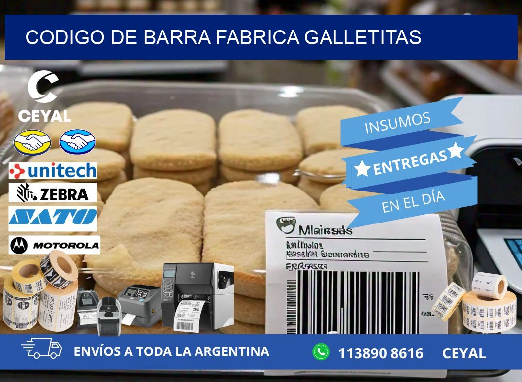 codigo de barra FABRICA GALLETITAS