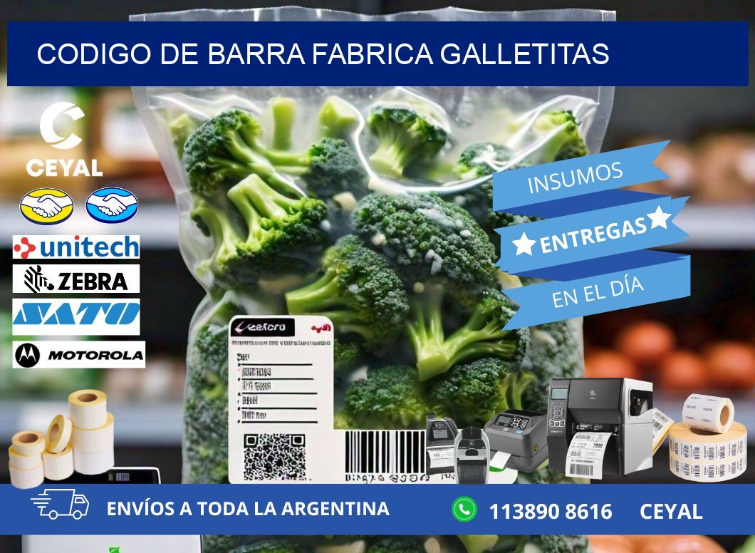 codigo de barra FABRICA GALLETITAS