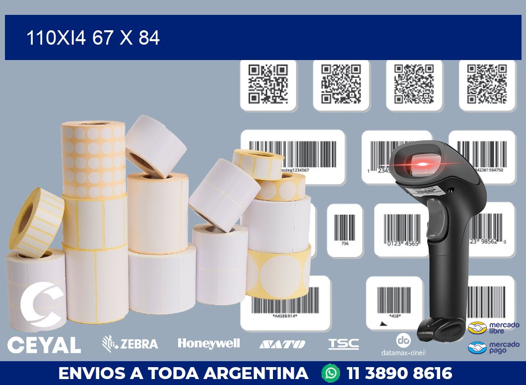 110Xi4 67 x 84