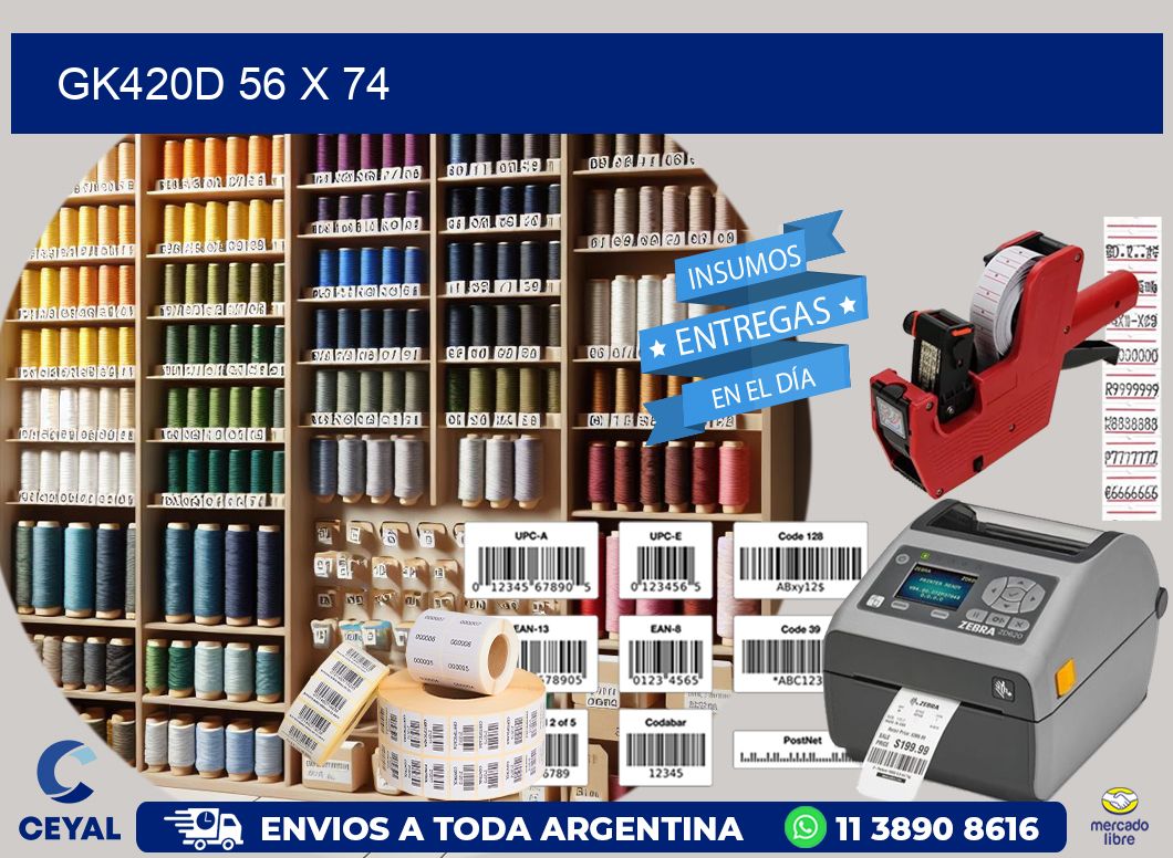 GK420D 56 x 74