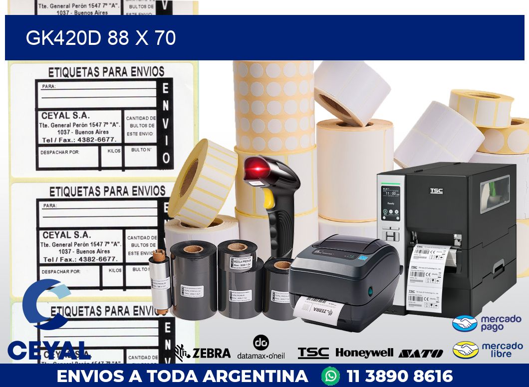 GK420D 88 x 70