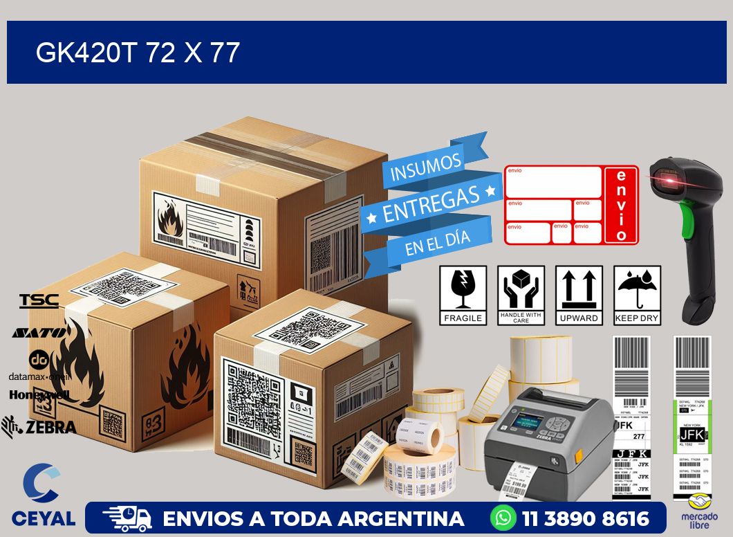 GK420T 72 x 77