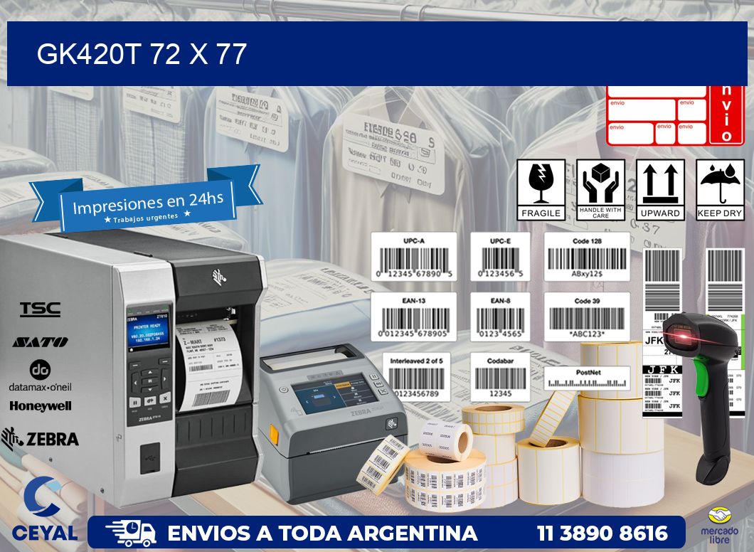 GK420T 72 x 77