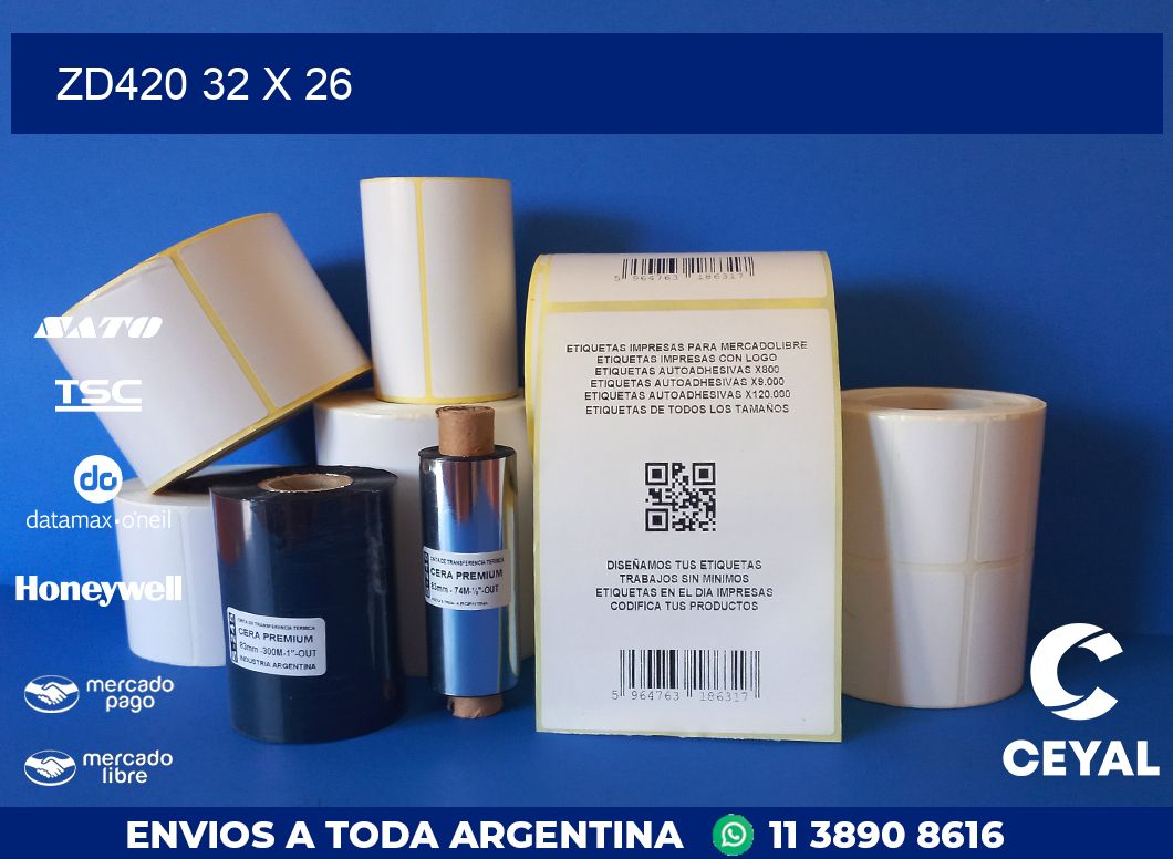ZD420 32 x 26