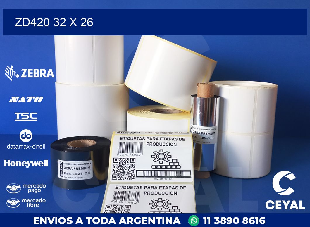 ZD420 32 x 26