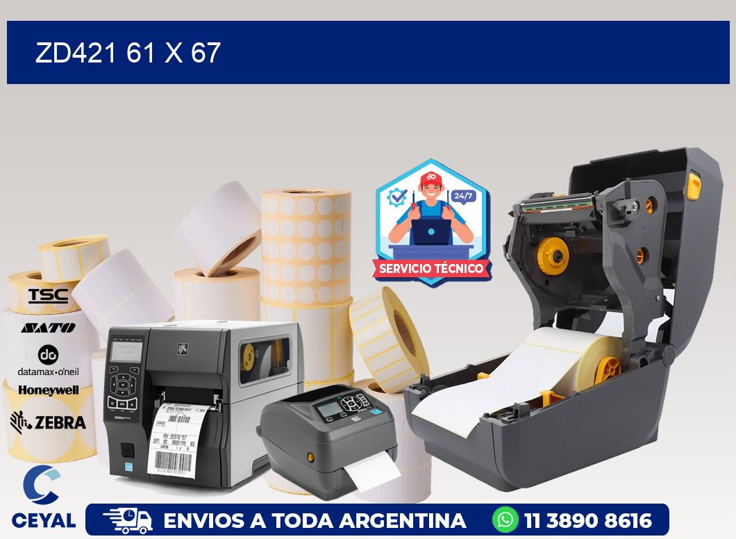 ZD421 61 x 67