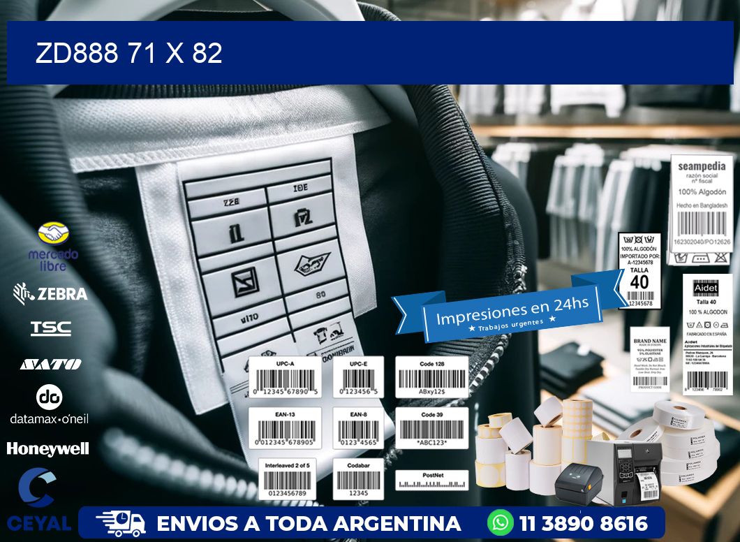 ZD888 71 x 82