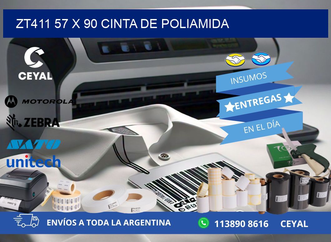 ZT411 57 x 90 CINTA DE POLIAMIDA