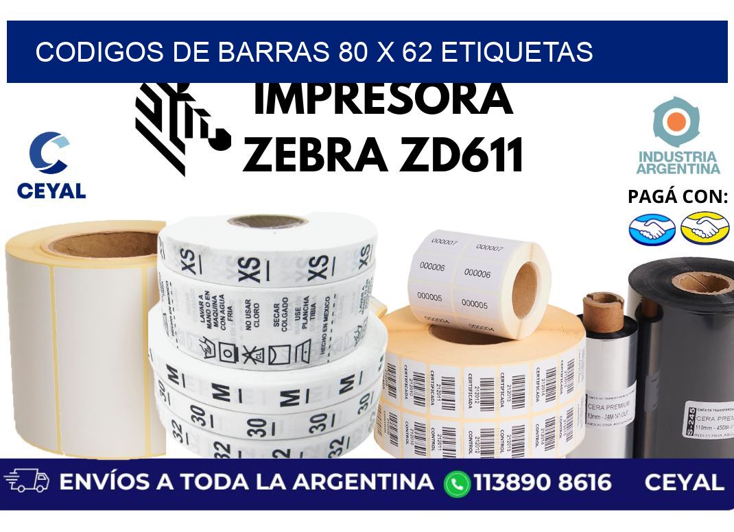 codigos de barras 80 x 62 etiquetas