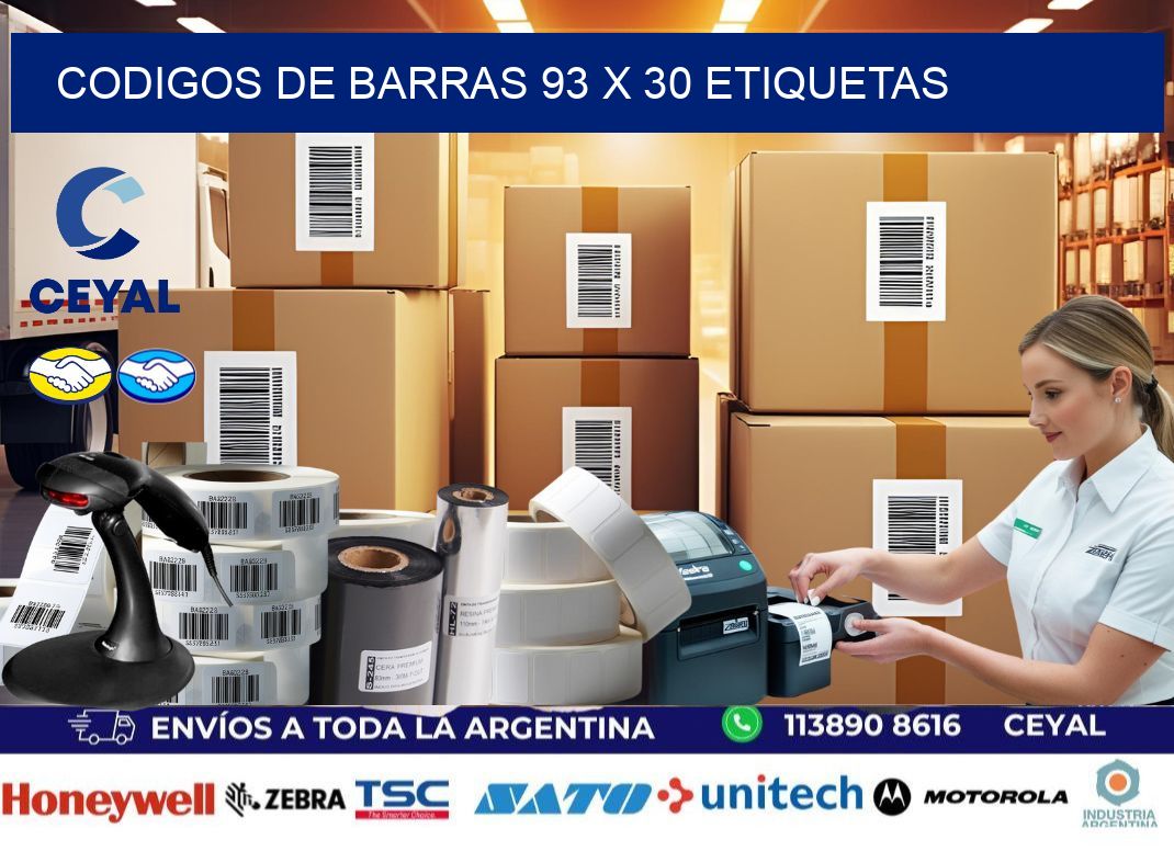 codigos de barras 93 x 30 etiquetas