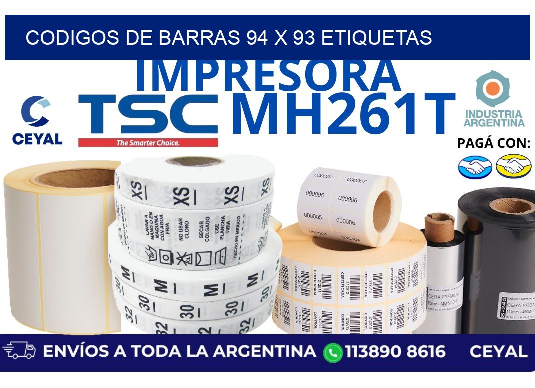 codigos de barras 94 x 93 etiquetas