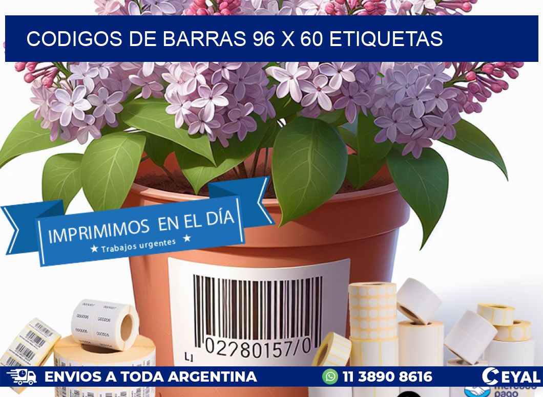 codigos de barras 96 x 60 etiquetas