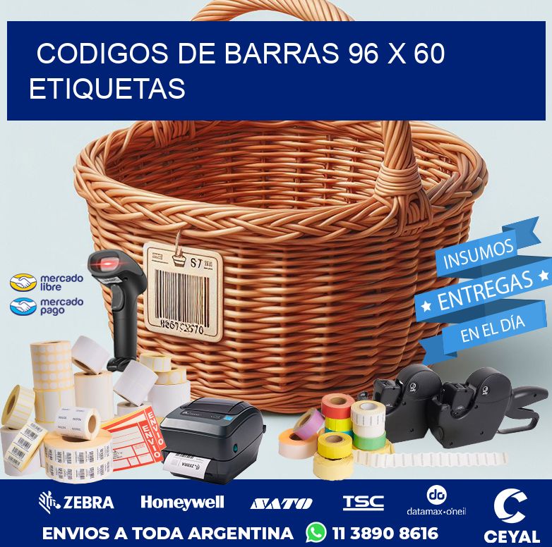 codigos de barras 96 x 60 etiquetas