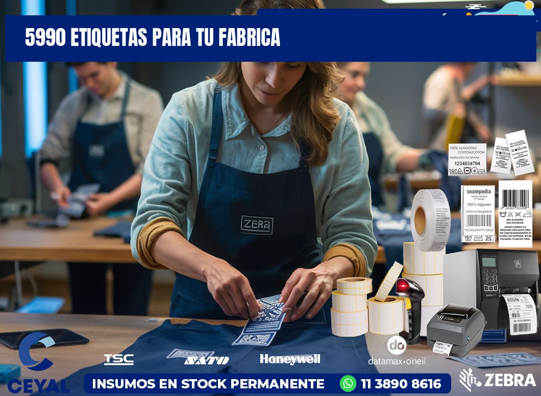 5990 etiquetas para tu fabrica