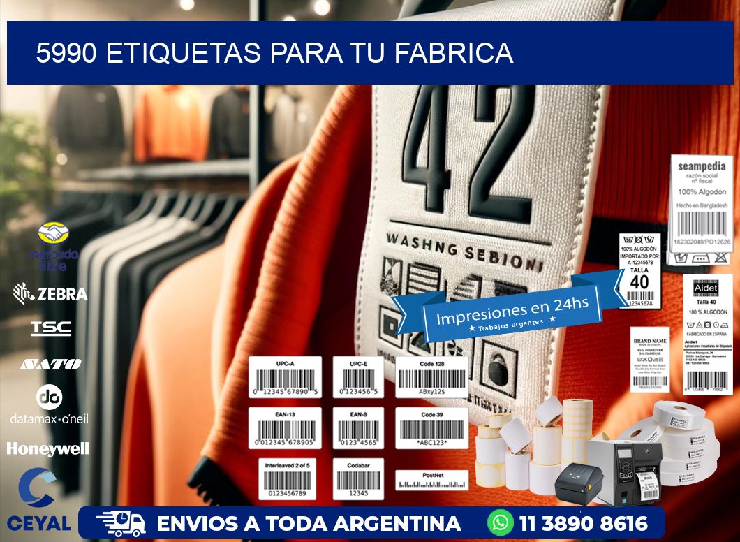 5990 etiquetas para tu fabrica