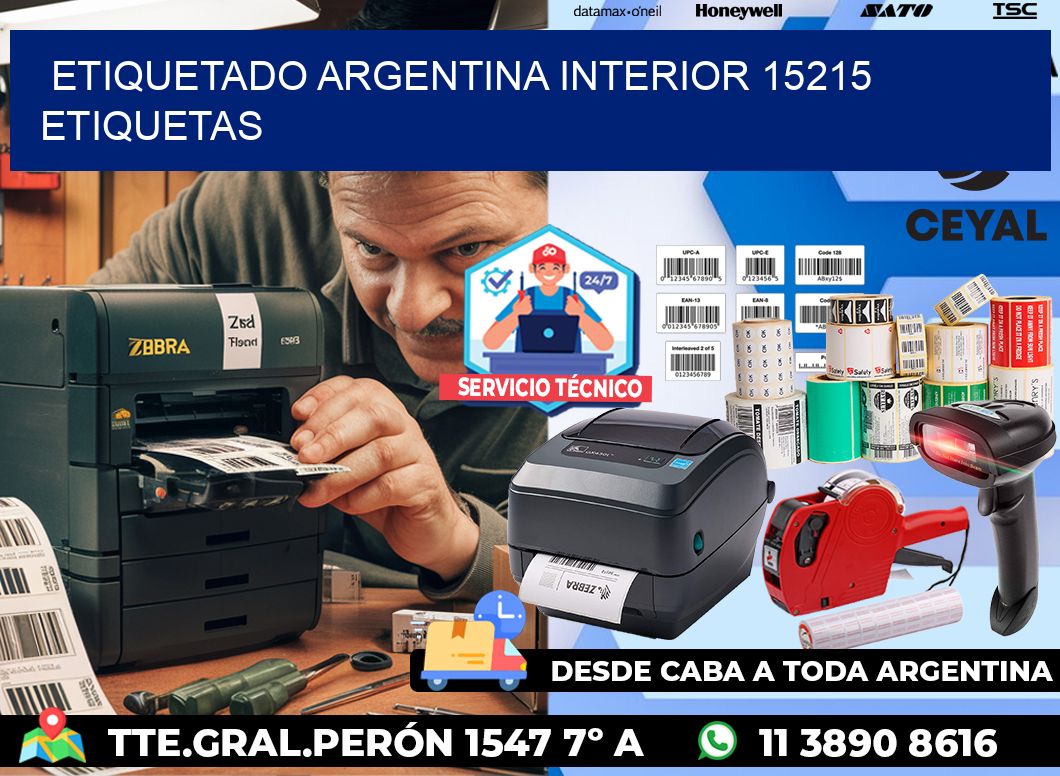 etiquetado argentina interior 15215 etiquetas