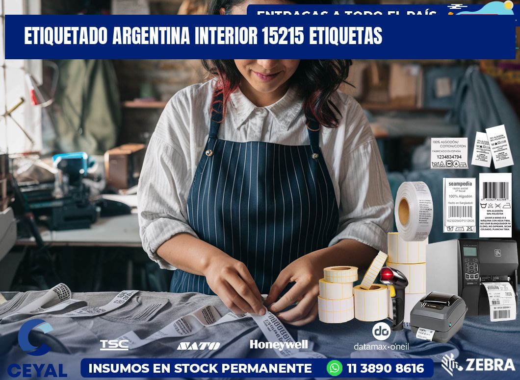 etiquetado argentina interior 15215 etiquetas