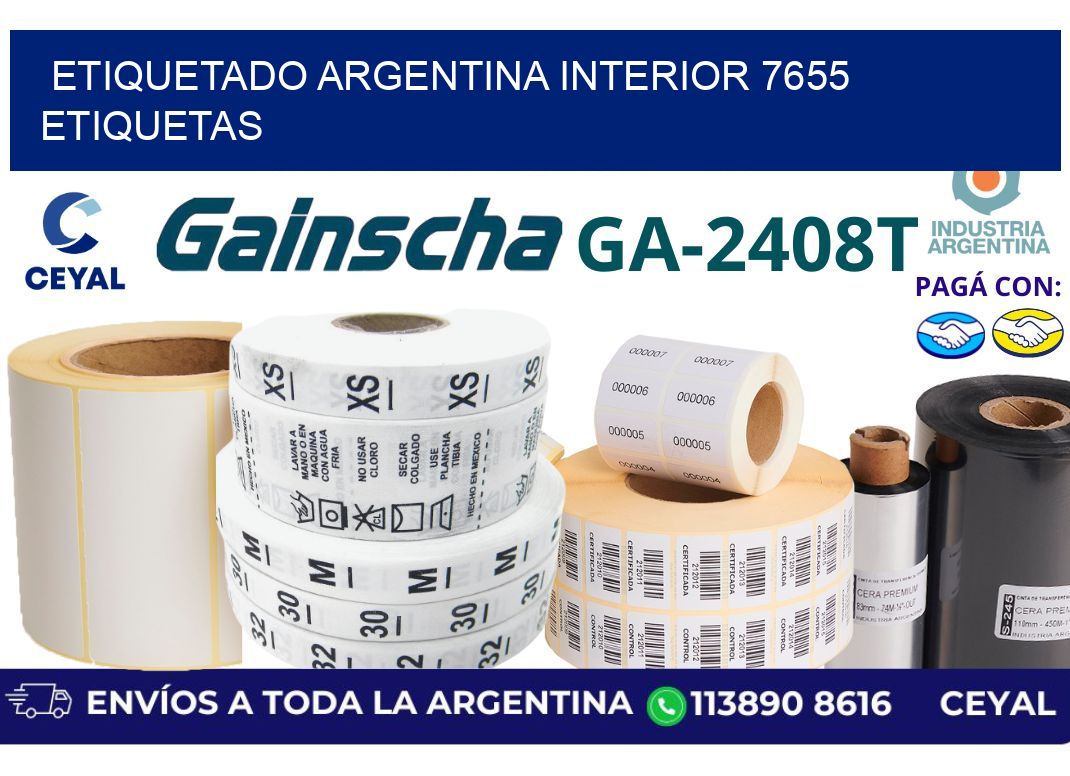 etiquetado argentina interior 7655 etiquetas