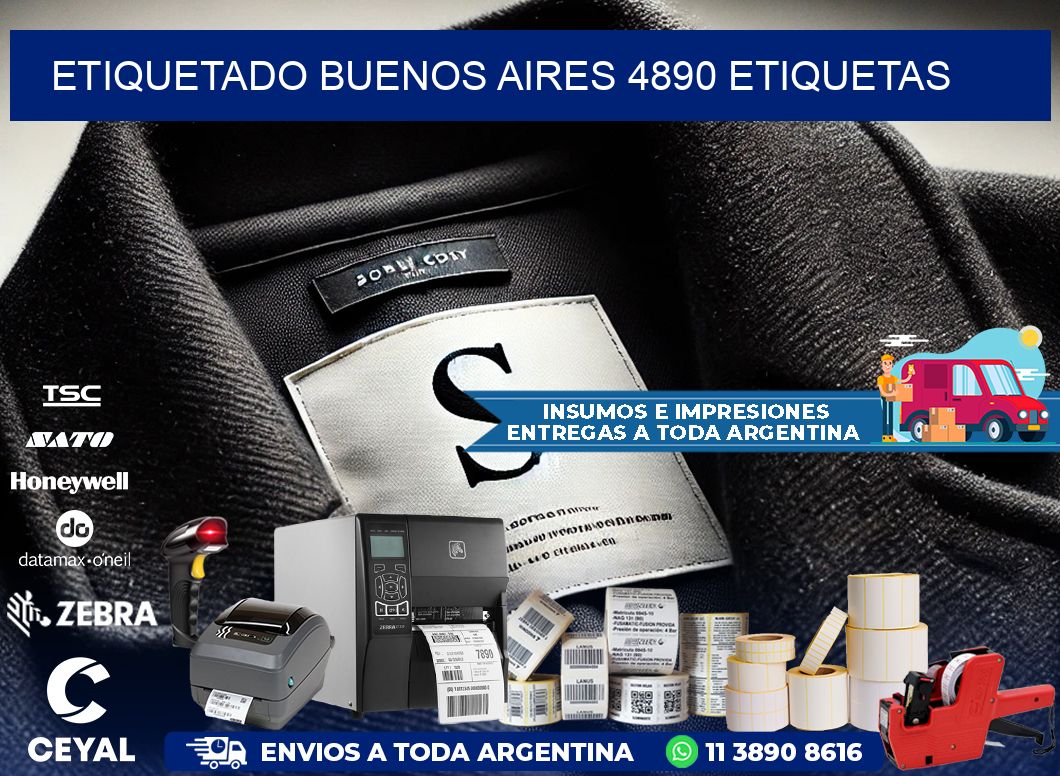etiquetado buenos aires 4890 etiquetas