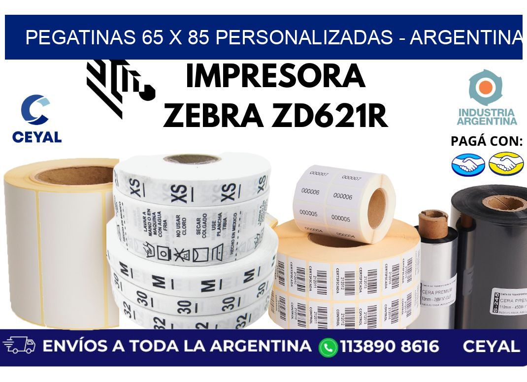 pegatinas 65 x 85 personalizadas - Argentina