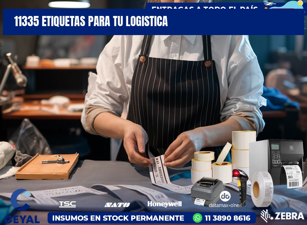 11335 etiquetas para tu logistica