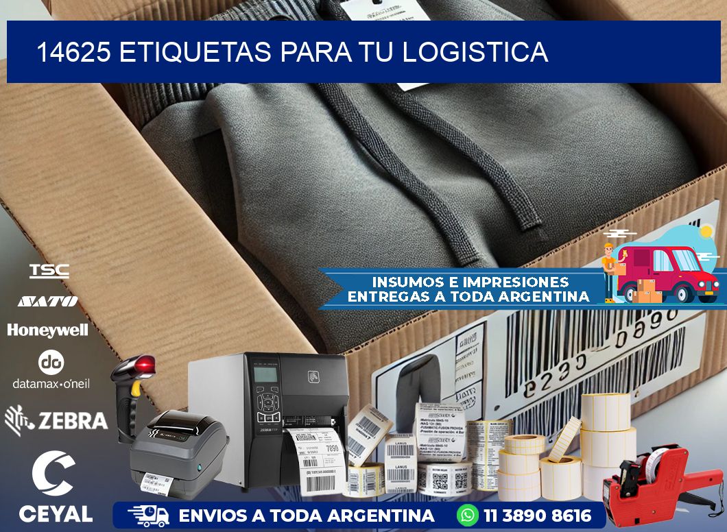 14625 etiquetas para tu logistica