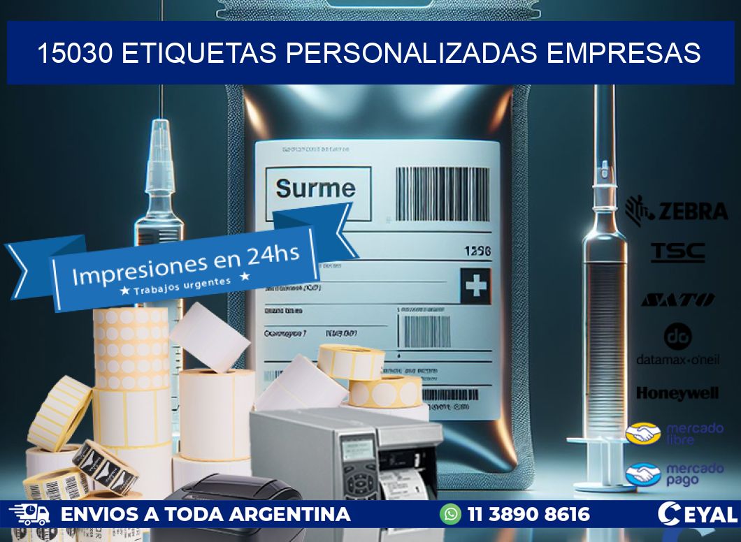 15030 Etiquetas personalizadas empresas