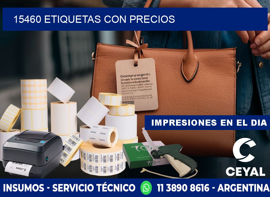 15460 etiquetas con precios
