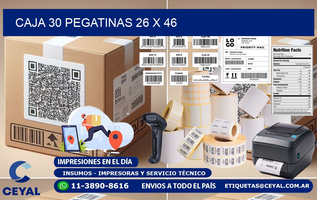 CAJA 30 PEGATINAS 26 x 46
