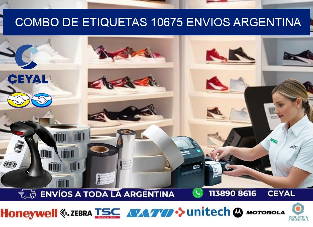 Combo de etiquetas 10675 ENVIOS ARGENTINA