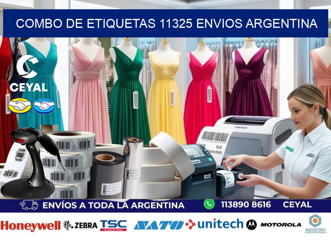 Combo de etiquetas 11325 ENVIOS ARGENTINA
