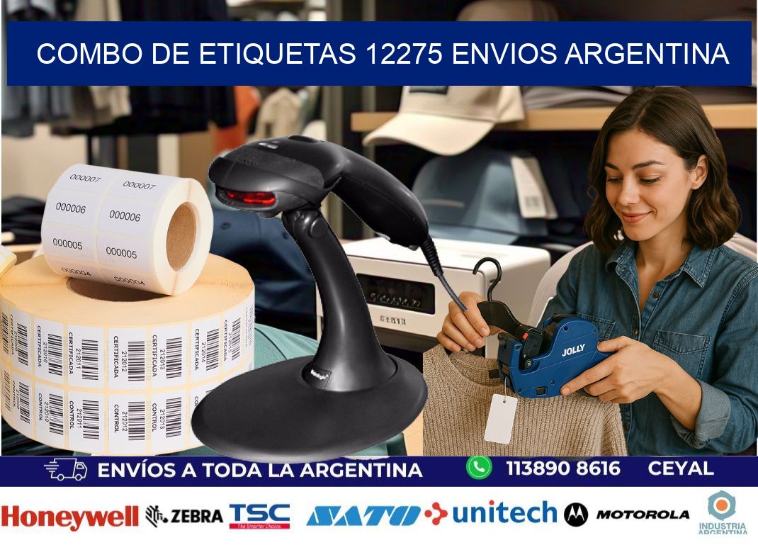 Combo de etiquetas 12275 ENVIOS ARGENTINA