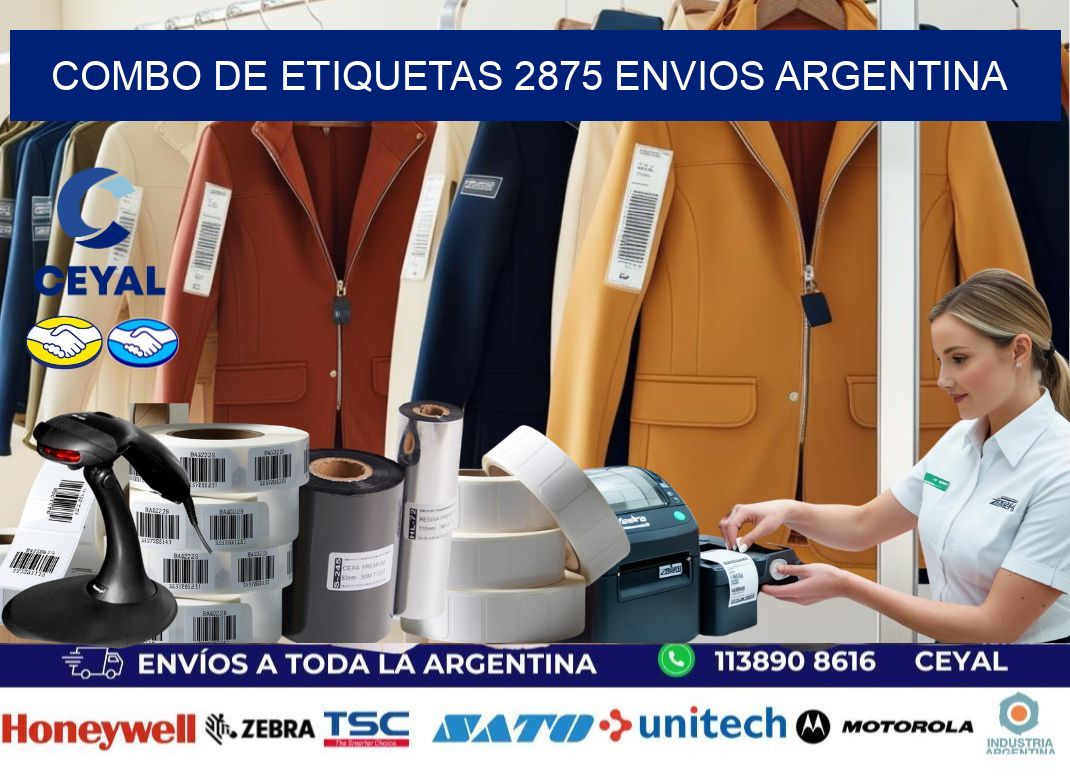Combo de etiquetas 2875 ENVIOS ARGENTINA