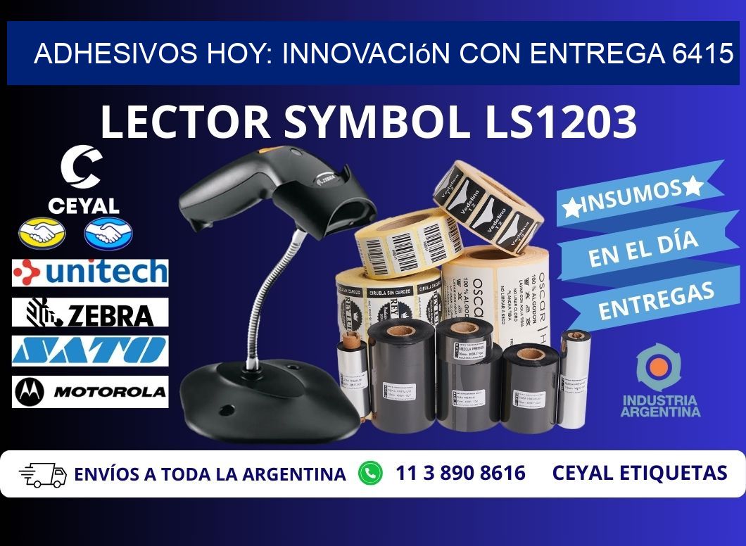 Adhesivos Hoy: Innovación con Entrega 6415