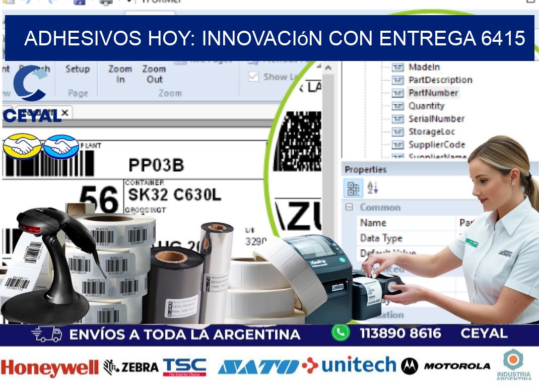 Adhesivos Hoy: Innovación con Entrega 6415