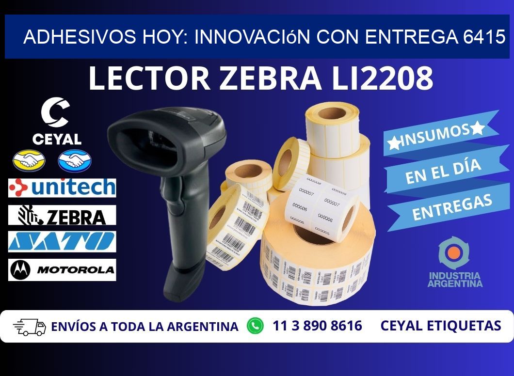 Adhesivos Hoy: Innovación con Entrega 6415