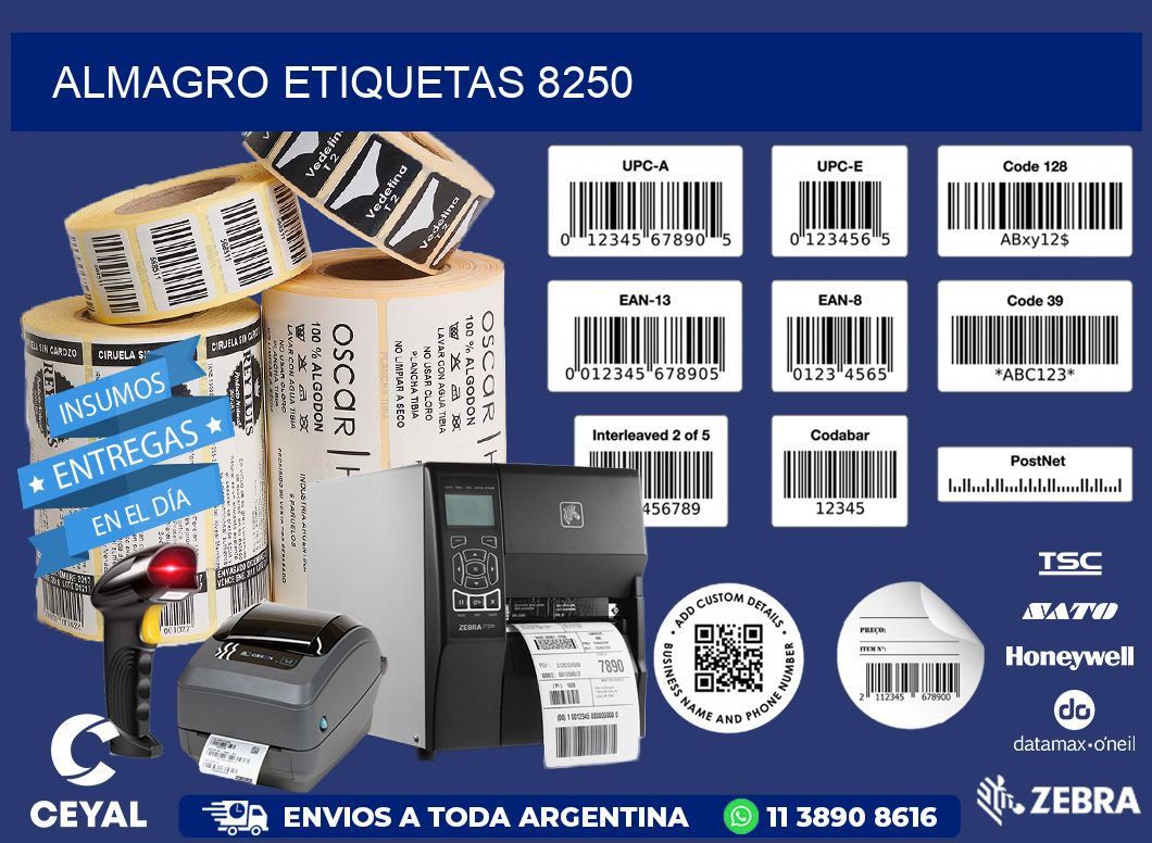 Almagro etiquetas 8250