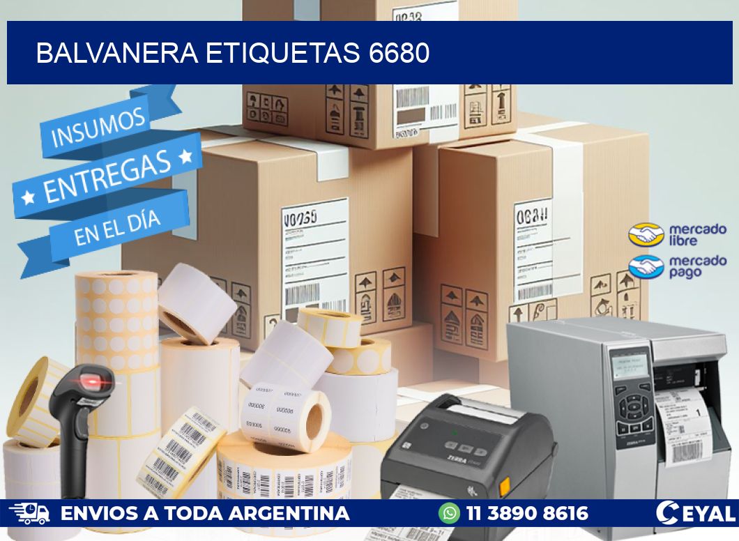 Balvanera etiquetas 6680