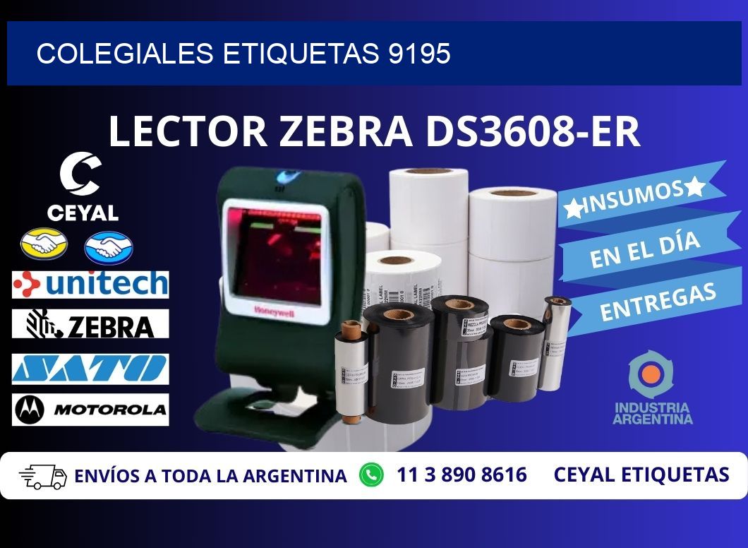 Colegiales etiquetas 9195