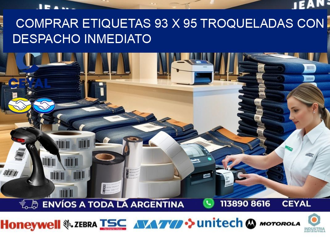 Comprar etiquetas 93 x 95 troqueladas con despacho inmediato