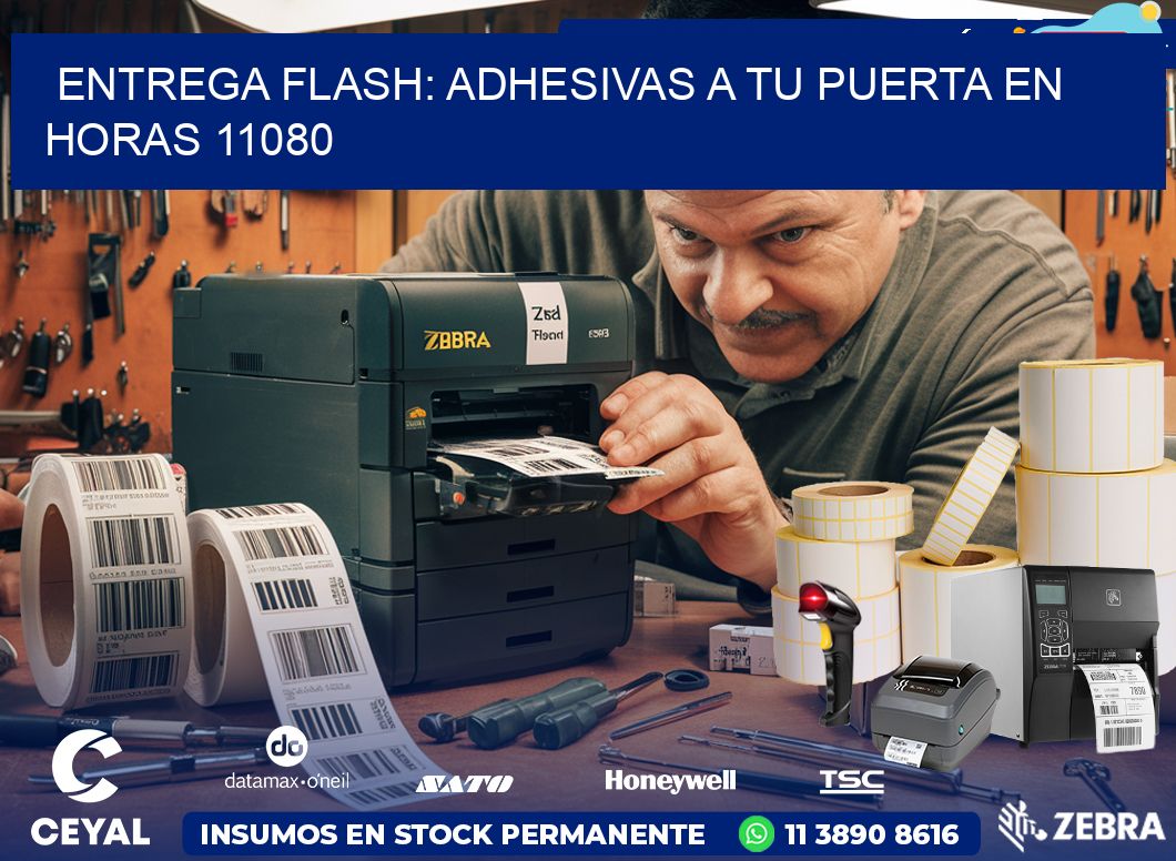 Entrega Flash: Adhesivas A Tu Puerta en Horas 11080