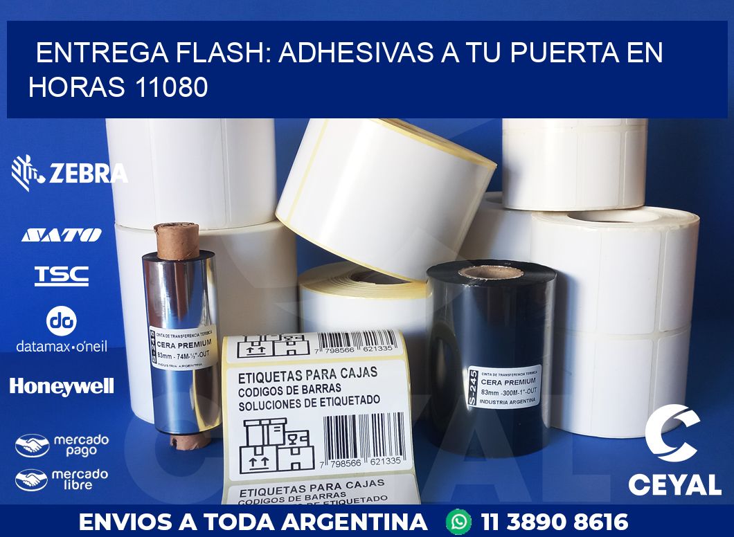 Entrega Flash: Adhesivas A Tu Puerta en Horas 11080