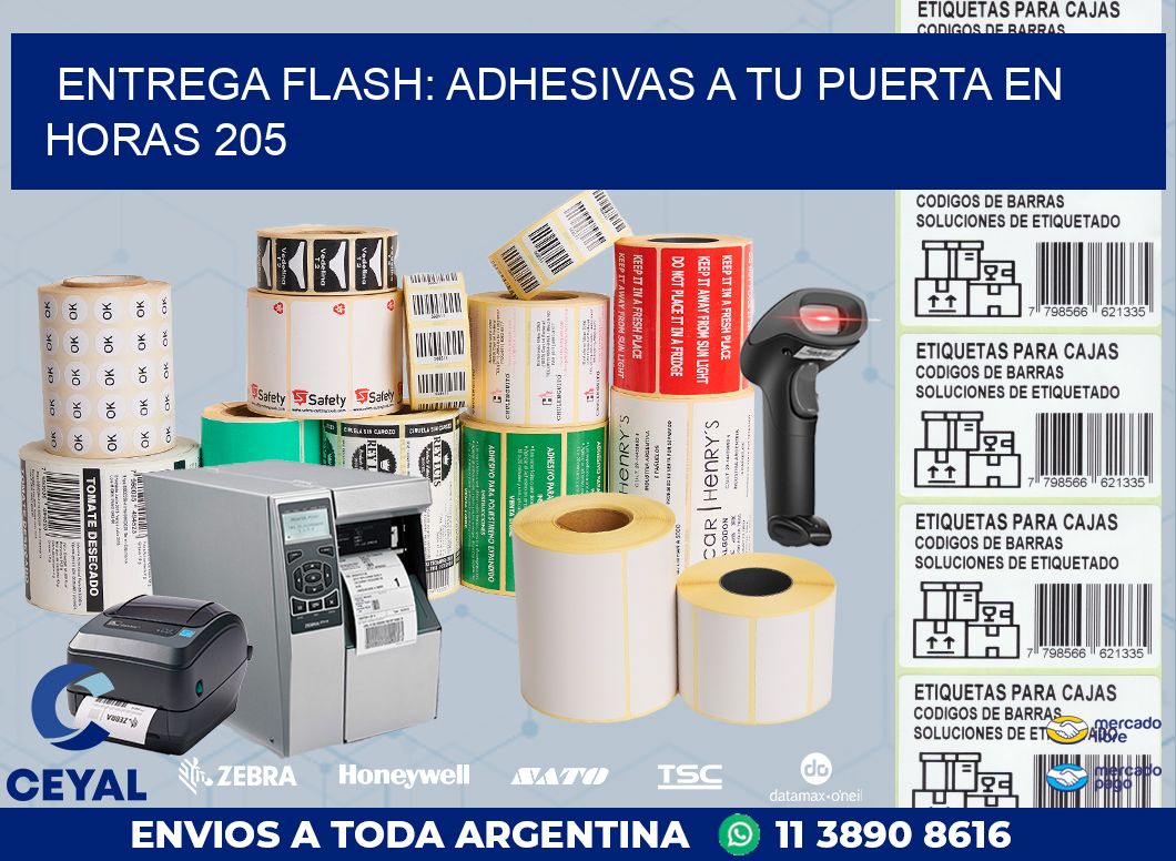 Entrega Flash: Adhesivas A Tu Puerta en Horas 205